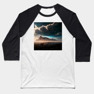 Clouds over the Grand Canyon Baseball T-Shirt